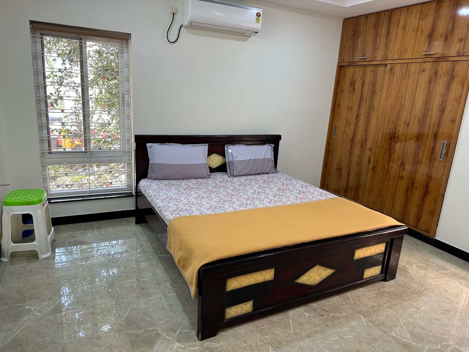 Bedrooms at Magnolia Villa, luxury service apartments in Visakhapatnam