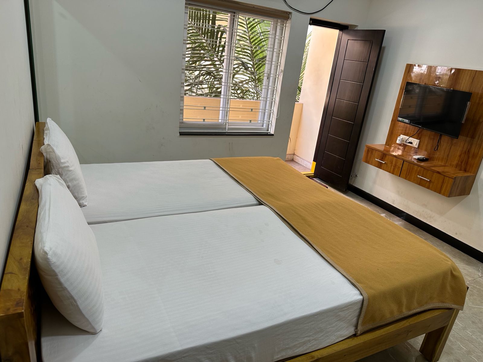 Bedrooms at Magnolia Villa, luxury service apartments in Visakhapatnam
