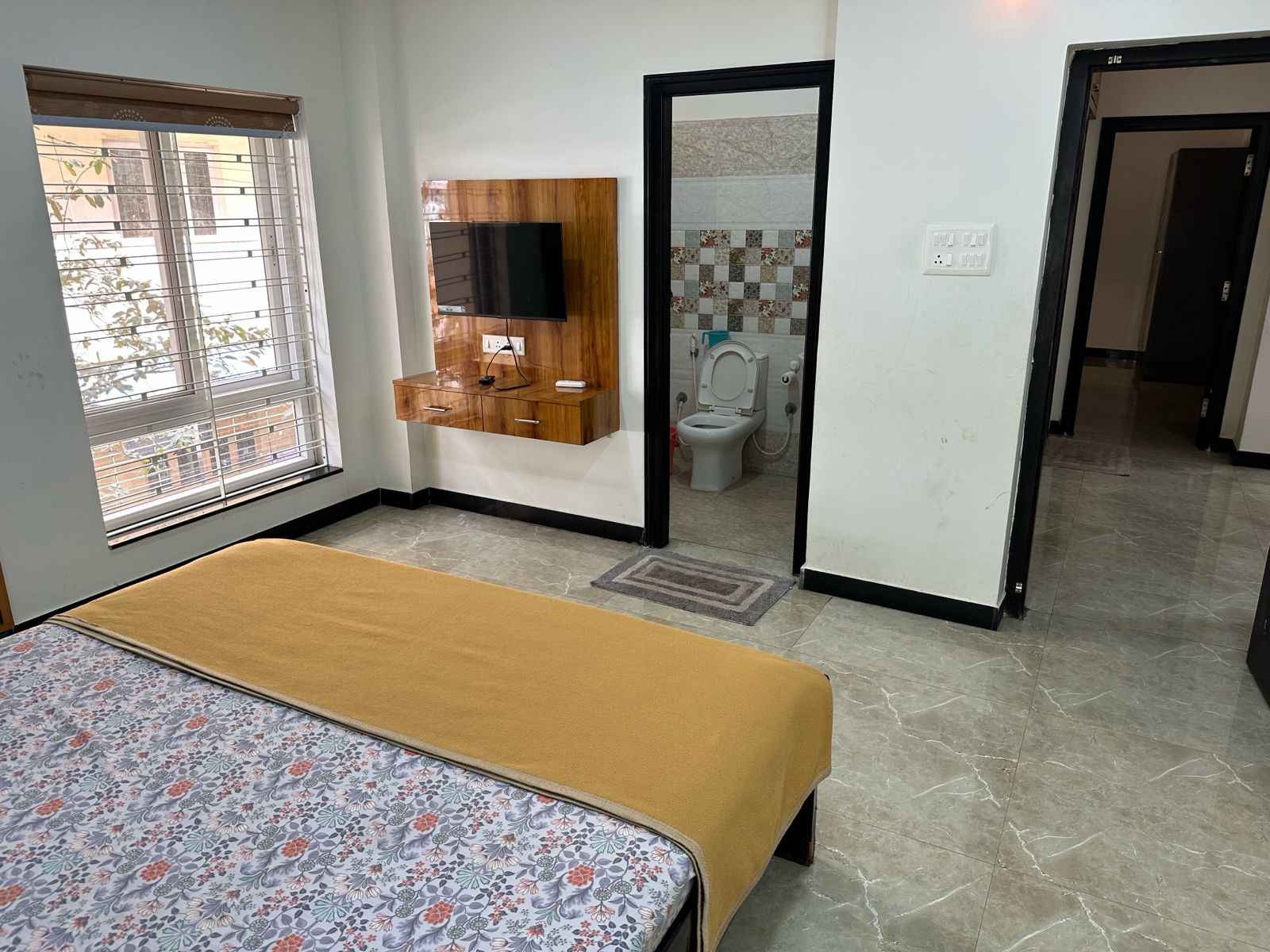 Bedrooms at Magnolia Villa, luxury service apartments in Visakhapatnam