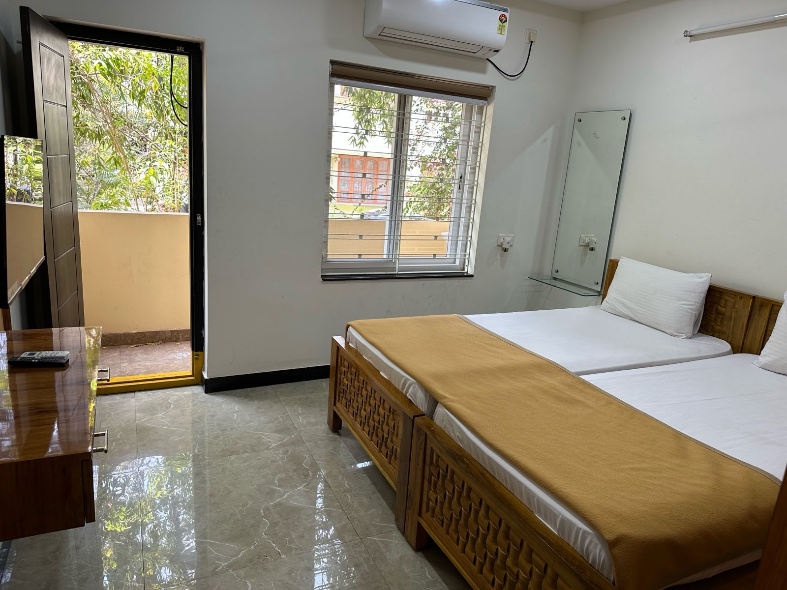 Bedrooms at Magnolia Villa, luxury service apartments in Visakhapatnam