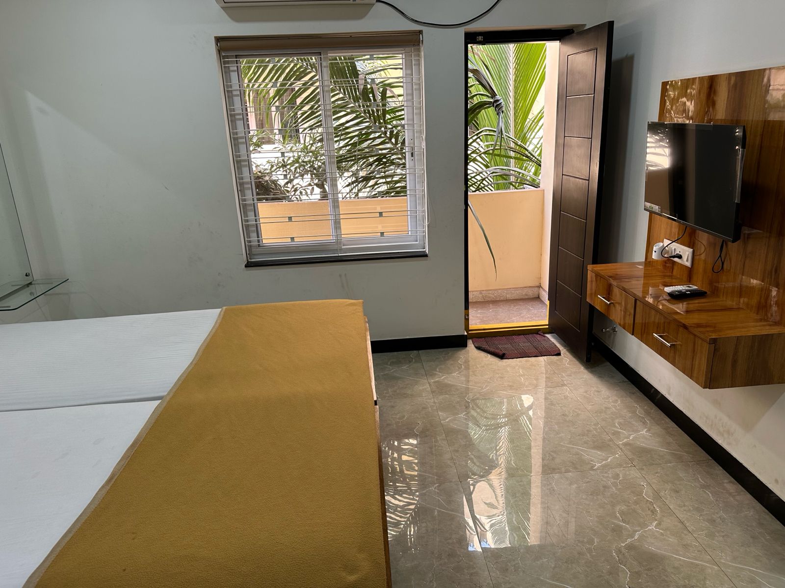 Bedrooms at Magnolia Villa, luxury service apartments in Visakhapatnam
