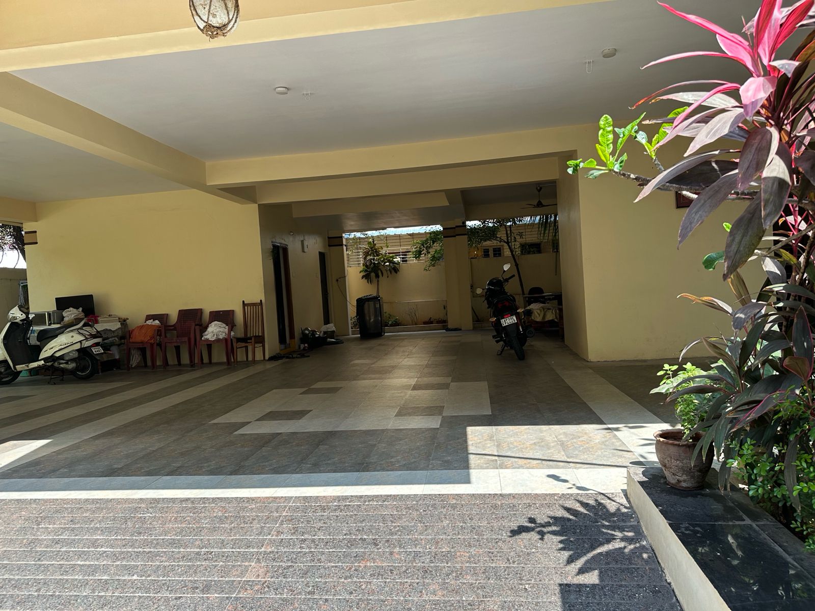 Entrance at Magnolia Villa, luxury service apartments in Visakhapatnam