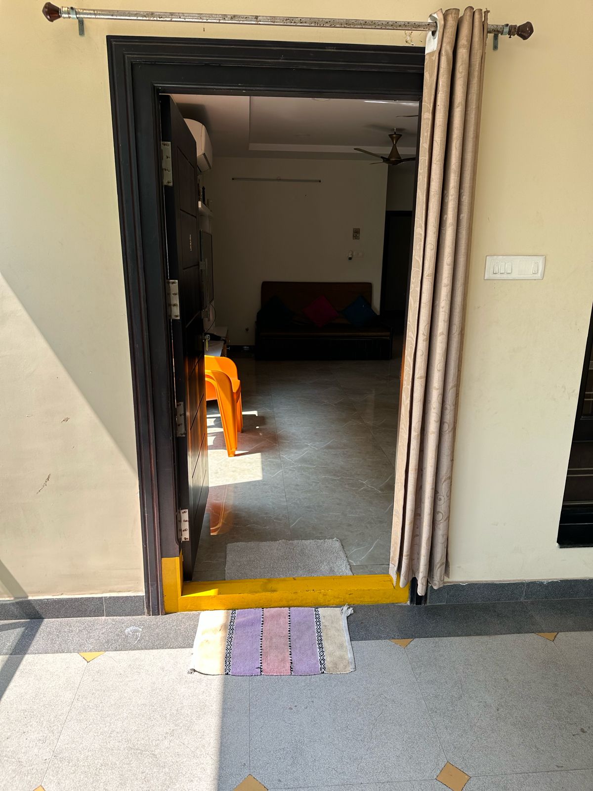 Entrance at Magnolia Villa, luxury service apartments in Visakhapatnam